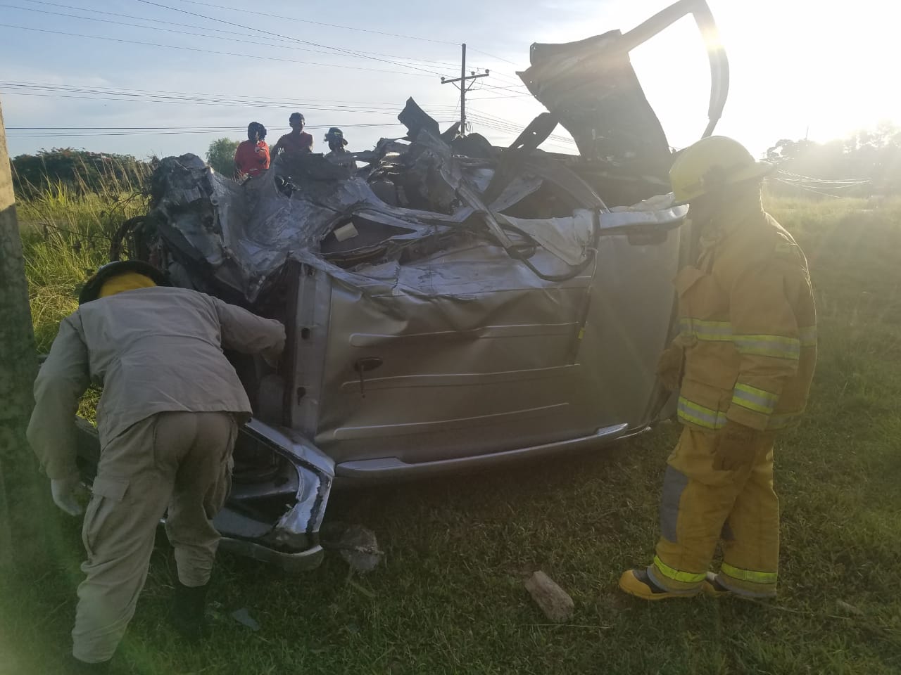 TRÁGICO ACCIDENTE EN LA CEIBA DEJA CINCO PERSONAS MUERTAS - 45TV